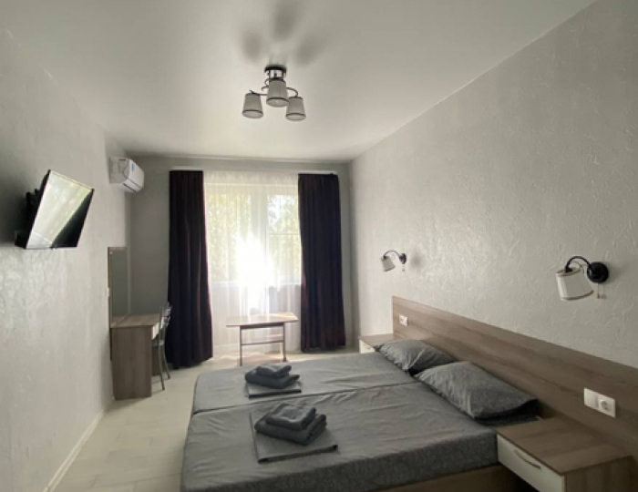 2-мест.(разм. в 4-мест.) 2-комн. квартира - База отдыха «ЮгРа»