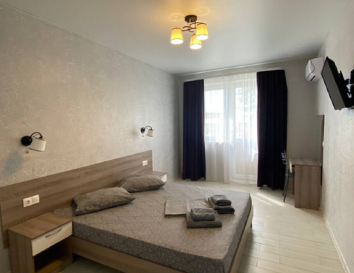 3-мест.(разм. в 4-мест.) 2-комн. квартира - База отдыха «ЮгРа»